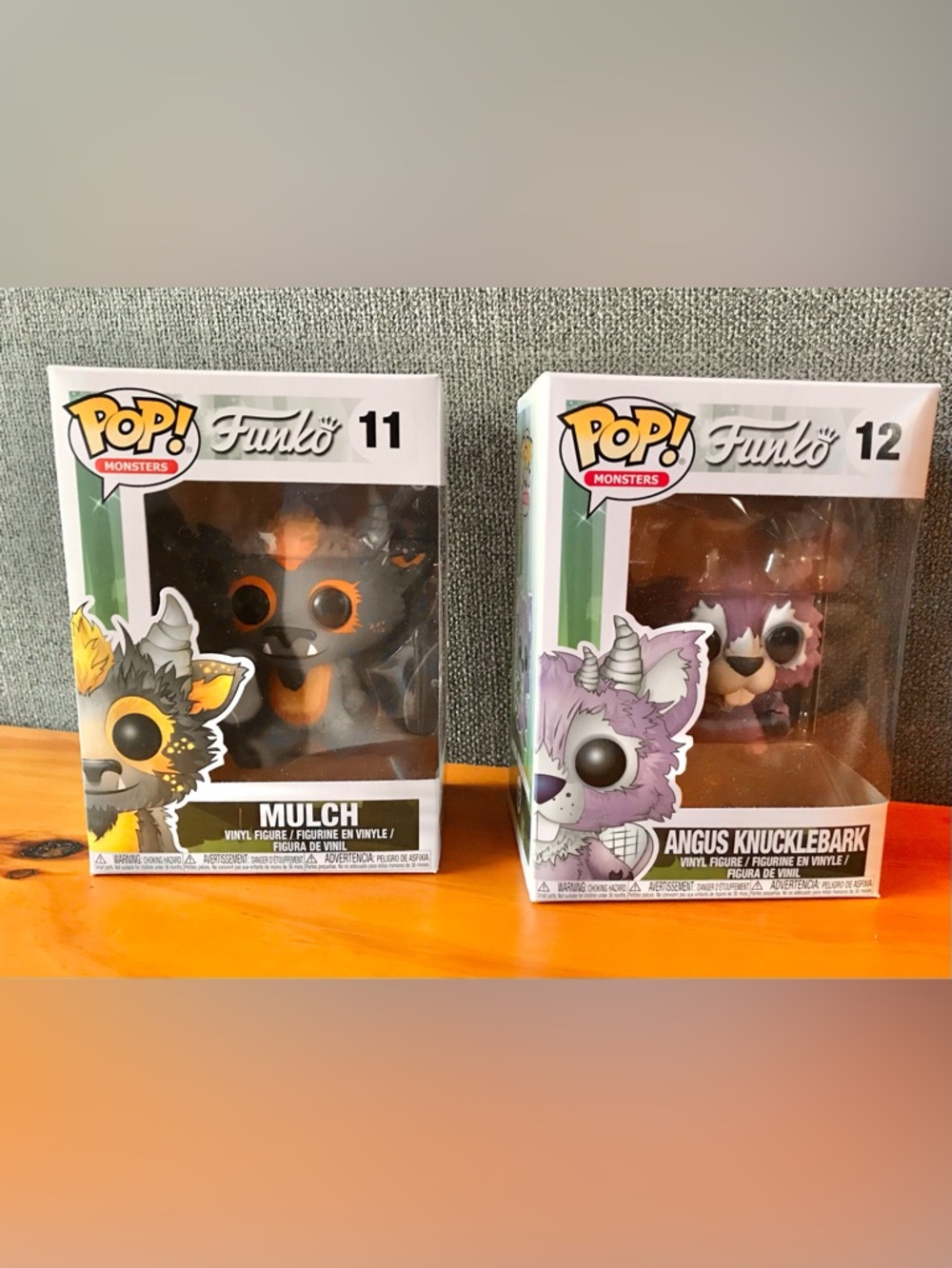 NEW Wetmore Forest FUNKO POP Mulch & Angus Knucklebark Vinyl Monsters Figures